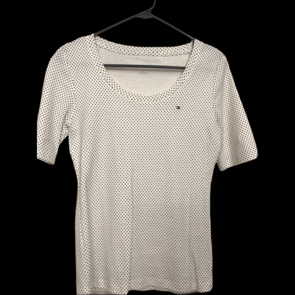 Tommy Hilfiger Women White printed top